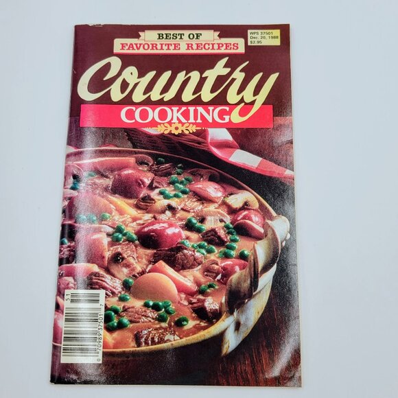 Vintage Cookbooks Gourmet June 2000 Country Cooking December 1988 Cooking Recipe - Picture 10 of 15